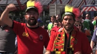 Euro2016  la Belgique reprend espoir en battant lEire 30 [upl. by Ruphina]