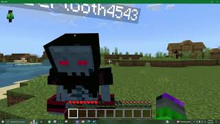 Minecraft w My Friend Sabertooth [upl. by Idid]