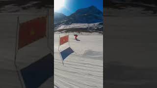 ⛷️ Happiness skiing alps gopro ski [upl. by Kellia]