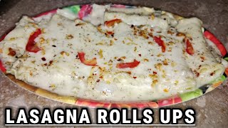 Easy Lasagna Rolls Ups with Leftover Chicken  Cheesy Lasagna Rolls Recipe  Lifestyle by Zohan [upl. by Donica]