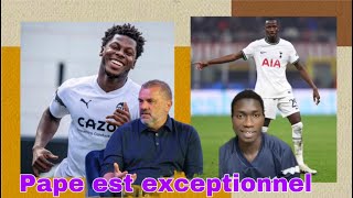 L’entraîneur de Tottenham fait les éloges de Pape Matar Sarr  Sera til titulaire [upl. by Aniras947]