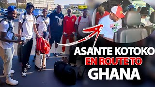 COMING BACK 🔥ASANTE KOTOKO 🇦🇹 PLAYERS AND TECHNICAL TEAM MEMBERS ON THEIR WAY FROM USA🇺🇲 BUT [upl. by Ammann]