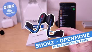 Présentation et test du Shokz OpenMove [upl. by Ahsilac]