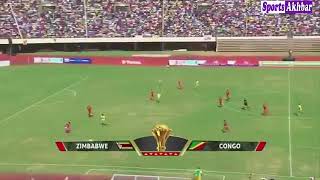 Zimbabwe vs Congo highlights AFCON QUALIFIER 24 March 2019 [upl. by Ahsinrats]