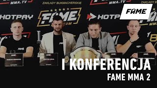 FAME MMA 2 I Konferencja powtórka [upl. by Palermo916]