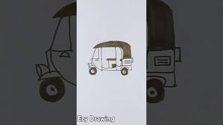 Easy TaxiOto Drawing।। Easydrawing288 art ezydrawing drawing easydrawing howtodraw fyp [upl. by Idac]