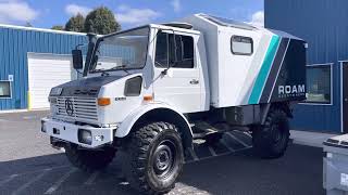 Unimog U1300L  comprehensive walk around and driving video [upl. by Asserac]