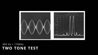 2 Tone Audio Signal For Testing The Linearity of SSB Transmitters [upl. by Anaynek]