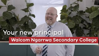 Walcom Ngarrwa Secondary College  Introducing Brad Moyle [upl. by Aihtak55]