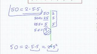 Rozkład liczby na czynniki pierwsze  Matematyka Szkoła Podstawowa i Gimnazjum [upl. by Dottie]