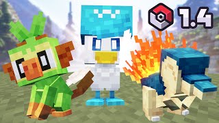 The Best Minecraft Pokémon Mod Finally Updated [upl. by Gerhan]