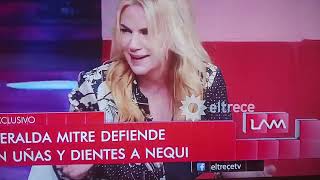 Esmeralda Mitre vs Yanina LaTorre Feroz pelea en LAM con Angel deBrito argentina yaninalatorre [upl. by Ebarta]