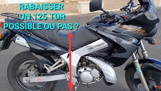 Peut on rabaisser un Yamaha 125 TDR [upl. by Ole944]