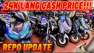 MURANG REPO MOTORCYCLE SA YAMAHA GRABE 24K LANG AEROX NMAX ABS AVAILABLE DIN [upl. by Smallman829]