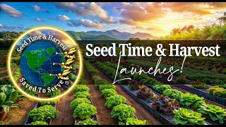 Jose amp Shereece Sanchez Launch SeedTimeToHarvest  Country Living amp Gardening  What To Expect [upl. by Norrahs]