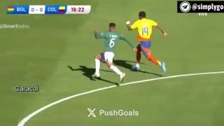 Hector Cuellar Red Card Bolivia vs Colombia 00 Goals and Extended Highlights [upl. by Elbertine]