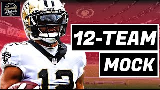 RB HEAVY Strategy  Fantasy Football Mock Draft [upl. by Mayram]