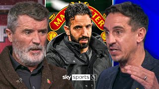 quotNobody knows what Man United are anymorequot  Super Sunday debate Amorim appointment [upl. by Kissie]