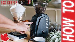 How To Set Up Your Baratza Encore Grinder [upl. by Ahsieket]