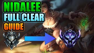 How to clear on Nidalee in 2024  Nidalee Jungle Clear Guide [upl. by Susanna886]