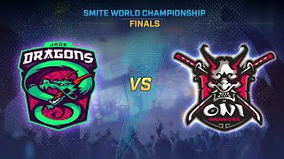 SMITE WORLD CHAMPIONSHIP  FINALS  Jade Dragons Vs Oni Warriors [upl. by Vasquez282]