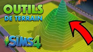 Les Sims 4 PS4  COMMENT UTILISER LES OUTILS DE TERRAIN SUR CONSOLE [upl. by Angelita164]