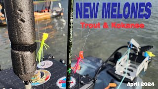 Kayak Fishing New Melones Like in April [upl. by Eldora]