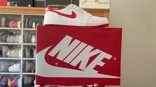 ESPECTACULARES JORDAN 1 LOW OG UNIVERSITY RED [upl. by Ahsetan594]