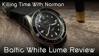 Baltic Aquascaphe White Lume  Unboxing and Review [upl. by Ahseekan]