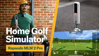 Rapsodo MLM2 PRO  Golf Simulator [upl. by Yrannav776]