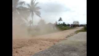 Subaru Impreza Rally Jump in Tanzania Autocross [upl. by Stricklan535]