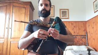 Northumbrian Smallpipes The Stool of Repentance [upl. by Llenrag226]