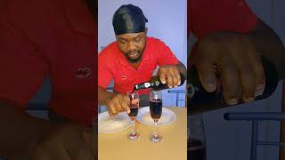 Serving red wine and garri for my mummy for breakfast fyp [upl. by Los226]