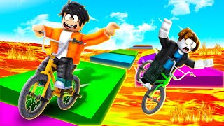 Ultimate Cycle Hurdle Race In Roblox [upl. by Valorie]