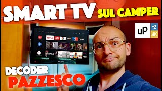 Smart TV in camper  questo decoder è pazzesco 12v [upl. by Eisej799]