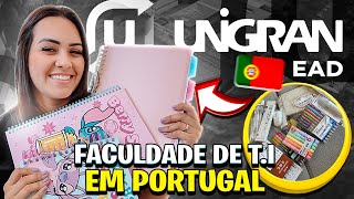 FACULDADE EM PORTUGAL 🇵🇹 curso valores faculdade material escolar amp muito mais [upl. by Yate303]