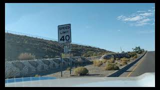 Albuquerque New Mexico  Drive to Rattlesnake Sculpture [upl. by Rik228]