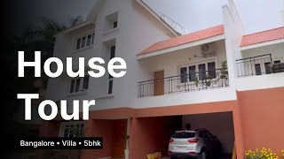 Bangalore Villa • House tour • Lifestyle [upl. by Zilada]