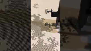 Gradient Timelapse 2014 by reubenlauridsen with iDraw penplotter [upl. by Allenod980]