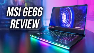 MSI’s Best Gaming Laptop GE66 Review  Giveaway [upl. by Abbi]