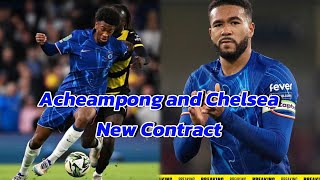 Chelsea News  Josh Acheampong and Chelsea New Contract Update  Chelsea FC  Reece James [upl. by Lydell]