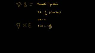 Maxwells equation shorts physicsshorts  Physics Plus [upl. by Teagan801]