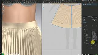 CLO 클로 초급09아코디언플리츠스커트3디자인변형 CLO Basic 09 Accordion pleated skirt [upl. by Tur]