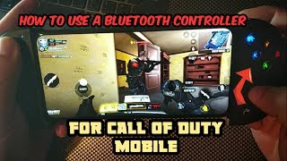 How To Play Call Of Duty with Any Bluetooth Controller On Android Mapping Fix [upl. by Aiekan546]