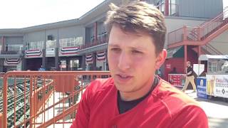 Interview with TriCity ValleyCats OFDH Carmen Benedetti  July 2016 [upl. by Sihunn223]