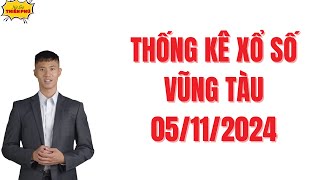 Thống Kê Xổ Số Vũng Tàu 05112024  Thống Kê XSVT  thongkexsvt thongkexosovungtau [upl. by Cloris231]