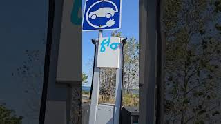 Vandalized electric car charging station in Hamilton Ontario Canada vandalism hamilton electric [upl. by Anglim]