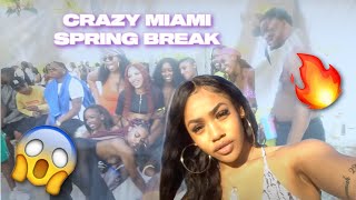 CRAZY BEACH FIGHT  Miami Spring Break 2019 Pt2 [upl. by Liartnod]