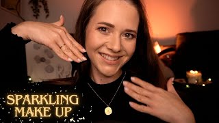 ASMR  40 Minuten MAKE UP 🍂✨ SPARKLING HERBST Look Zum Einschlafen  DeutschGerman [upl. by Ennovyahs766]