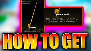 How To Get Midas Rod In Fisch  Roblox 2024 [upl. by Giacobo]